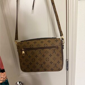 Louis Vuitton Tan Monogram Crossbody Bag